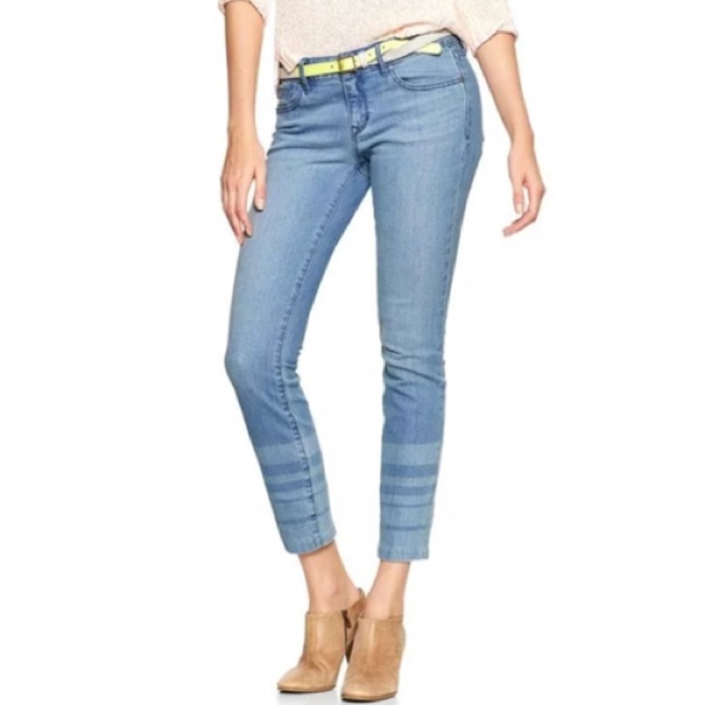 $5 W/ BUNDLE GAP 1969 Always Skinny Striped Jeans